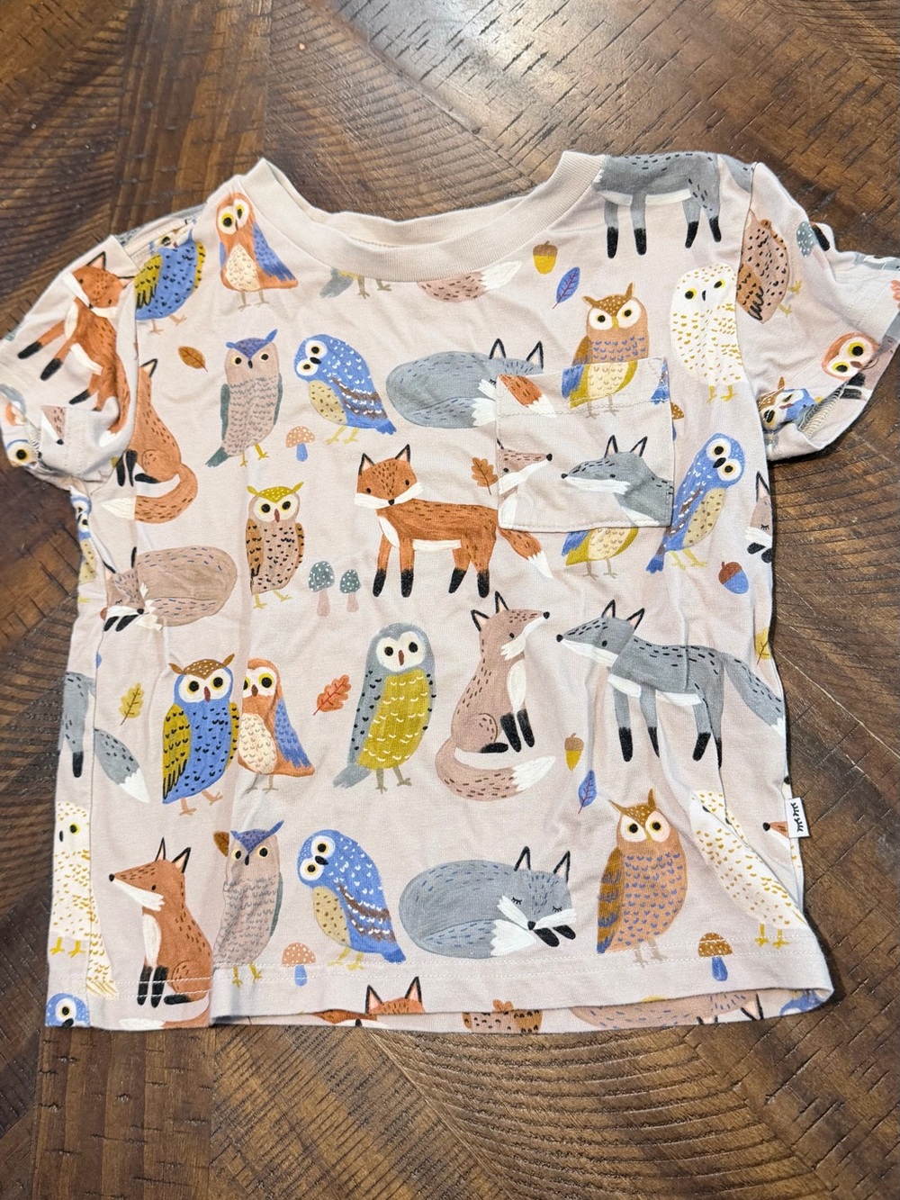 Little Sleepies pocket tee